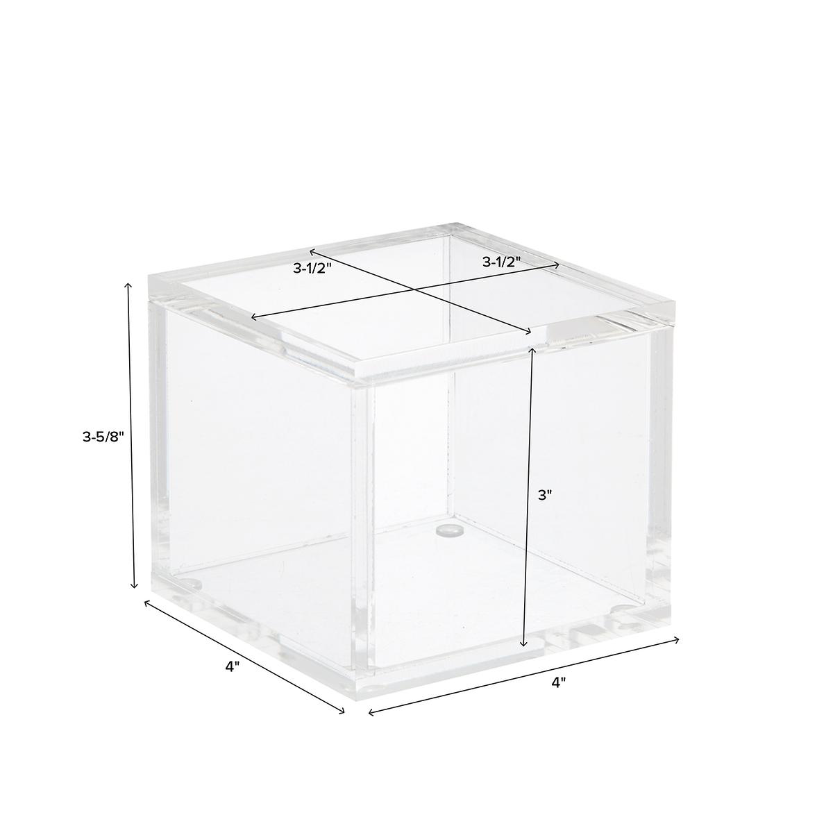 Square Acrylic Canisters The Container Store