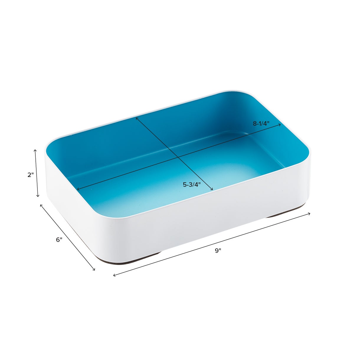 Three by Three Deep Metal Drawer Organizers The Container Store