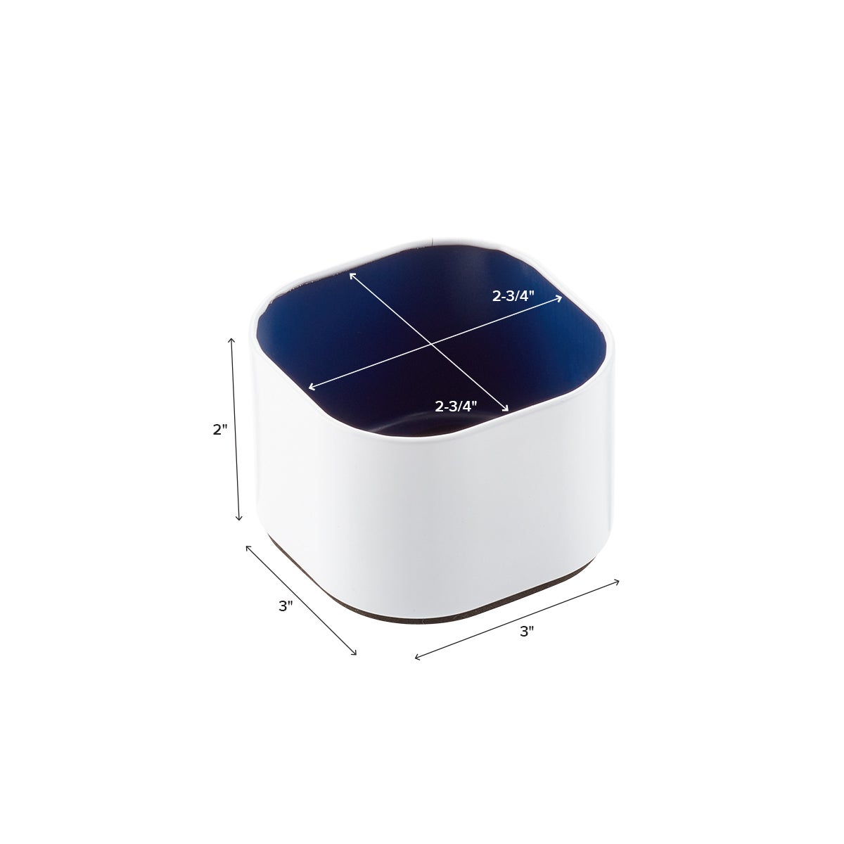 Three by Three Deep Metal Drawer Organizers The Container Store