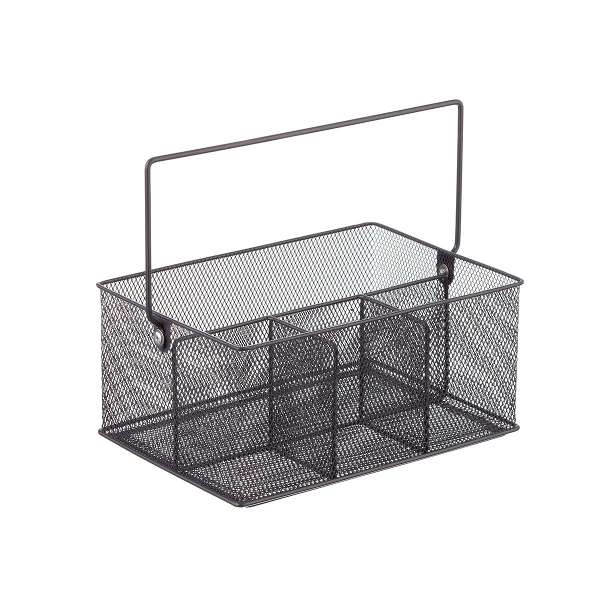 Graphite Mesh Caddy The Container Store