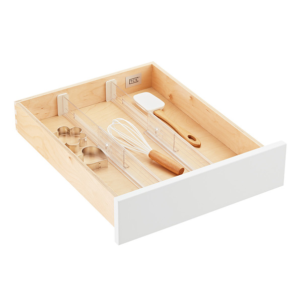 Drawer Organizer Set Clear Plastic Desk Dividers Trays Storage Bins  Separation Box - China Kitchenware and Plastic Products price