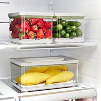 iDesign Rectangle Produce Keeper Set of 3 | The Container Store