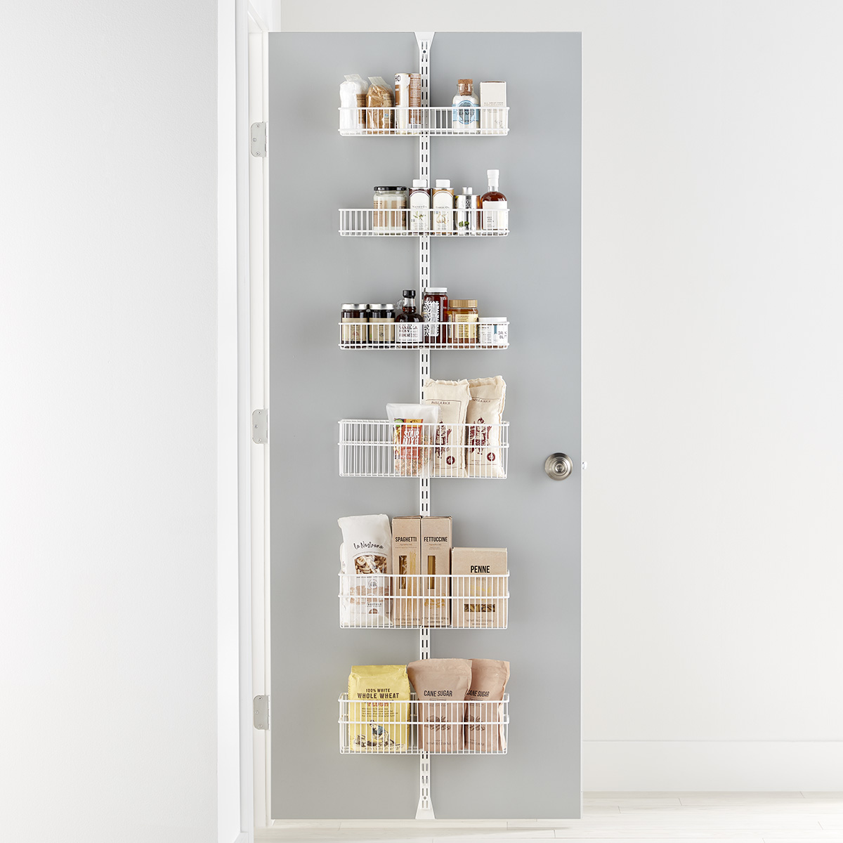 Elfa Utility Wire Over the Door Rack | The Container Store