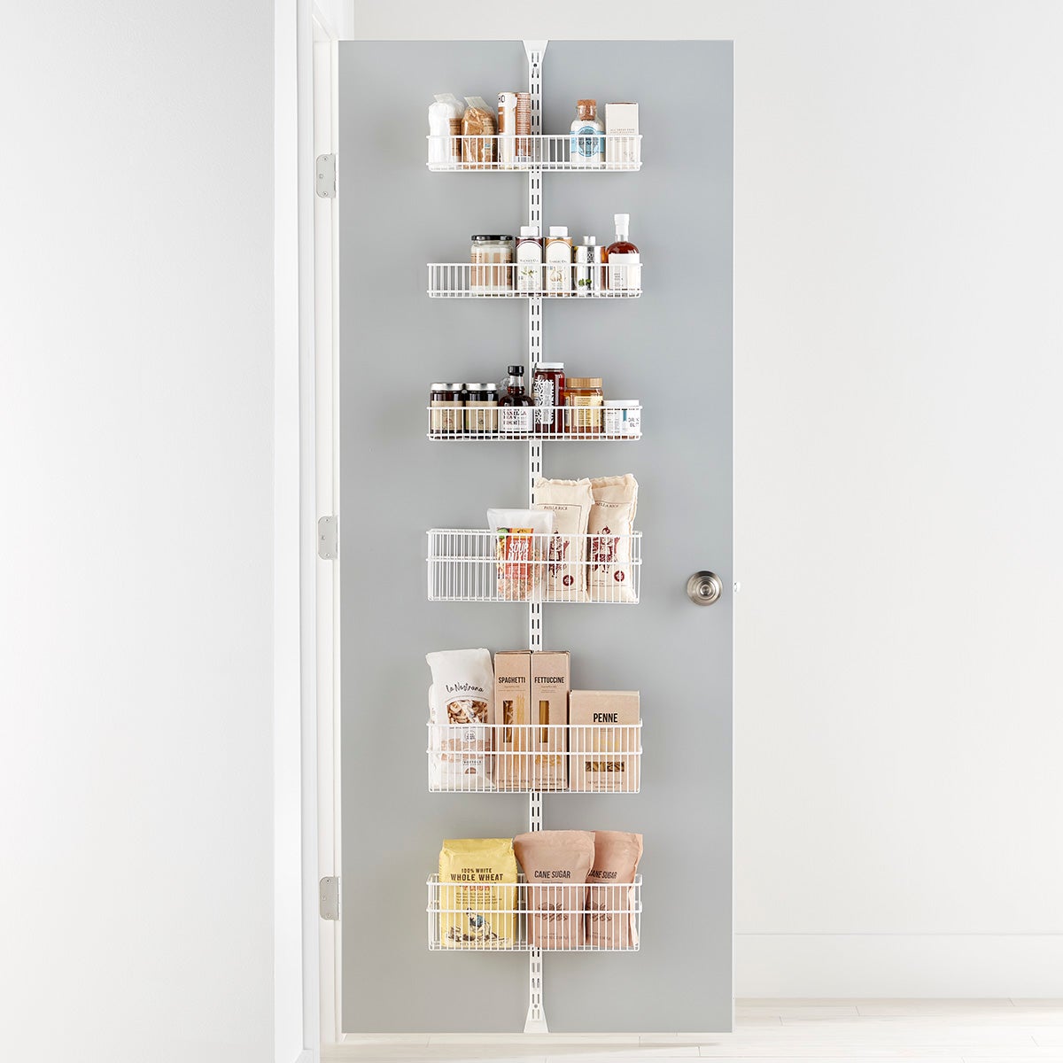 Elfa Utility Wire Over the Door Rack The Container Store
