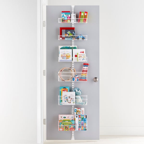 Elfa Utility Wire Over the Door Rack The Container Store