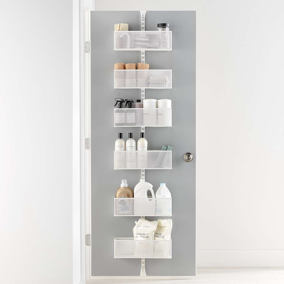 elfa-utility-large-mesh-over-the-door-rack-the-container-store