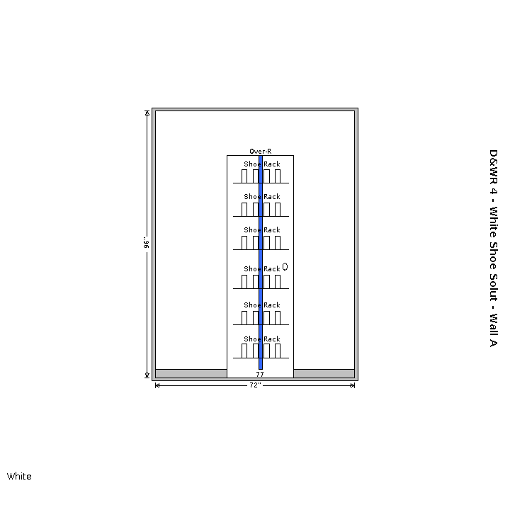 Elfa Utility Shoe Over the Door Rack Solution The Container Store