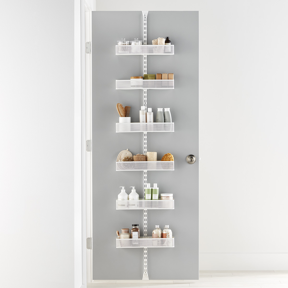 Elfa Utility Medium Over the Door Rack | The Container Store