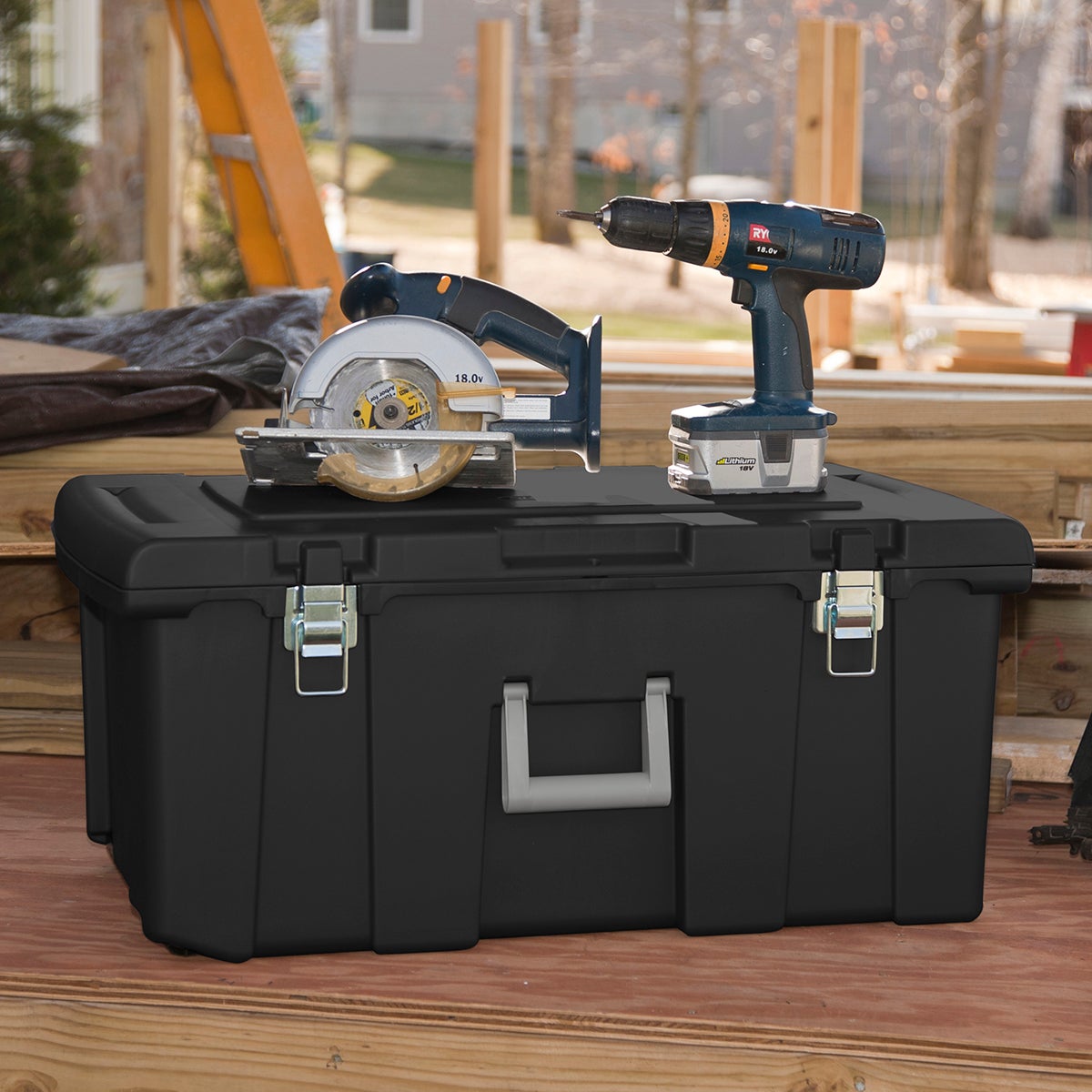 Sterilite Footlocker Plastic Trunk The Container Store