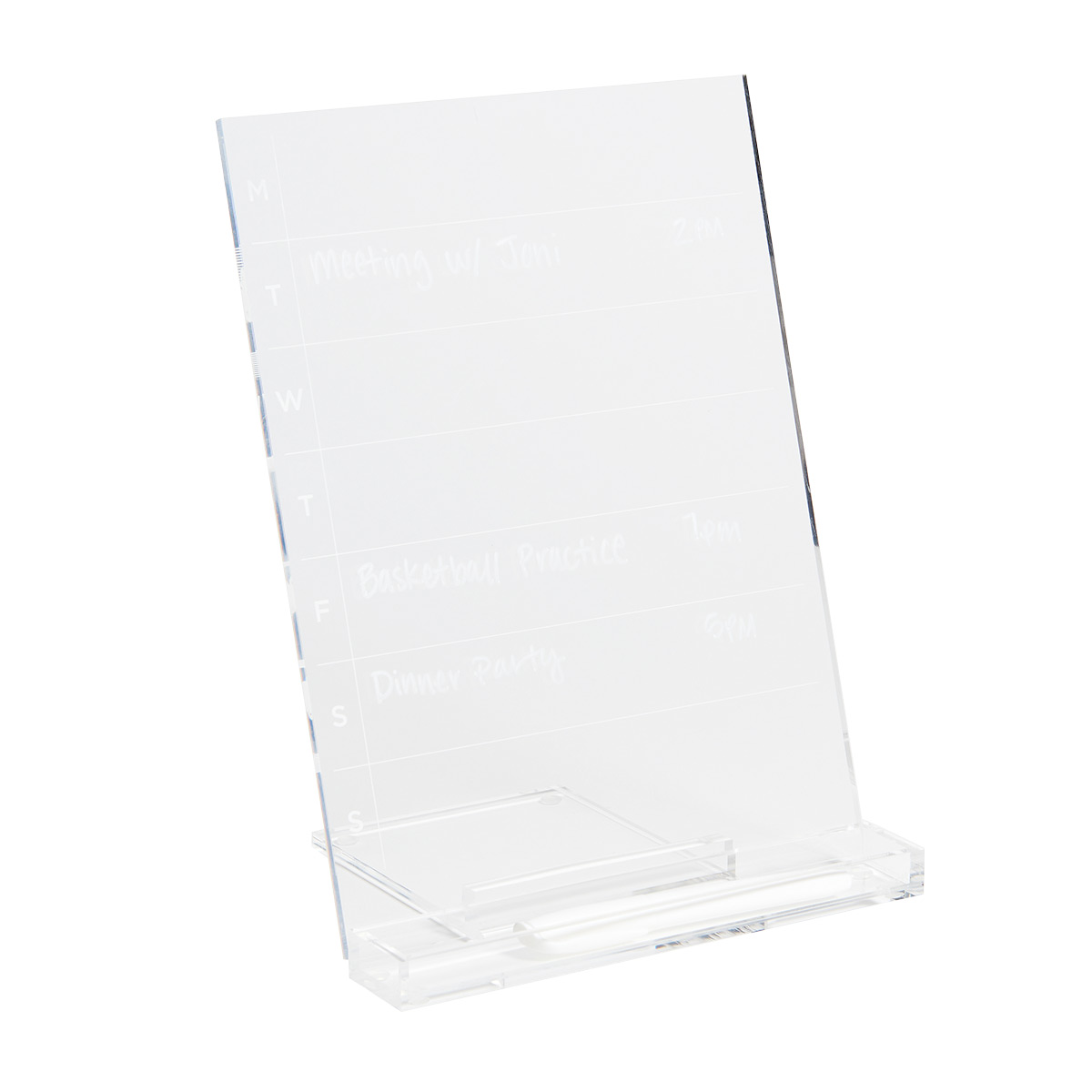 Russell Hazel Acrylic Weekly Dry Erase Board The Container Store russell-hazel-acrylic-weekly-dry-erase-board-the-container-store