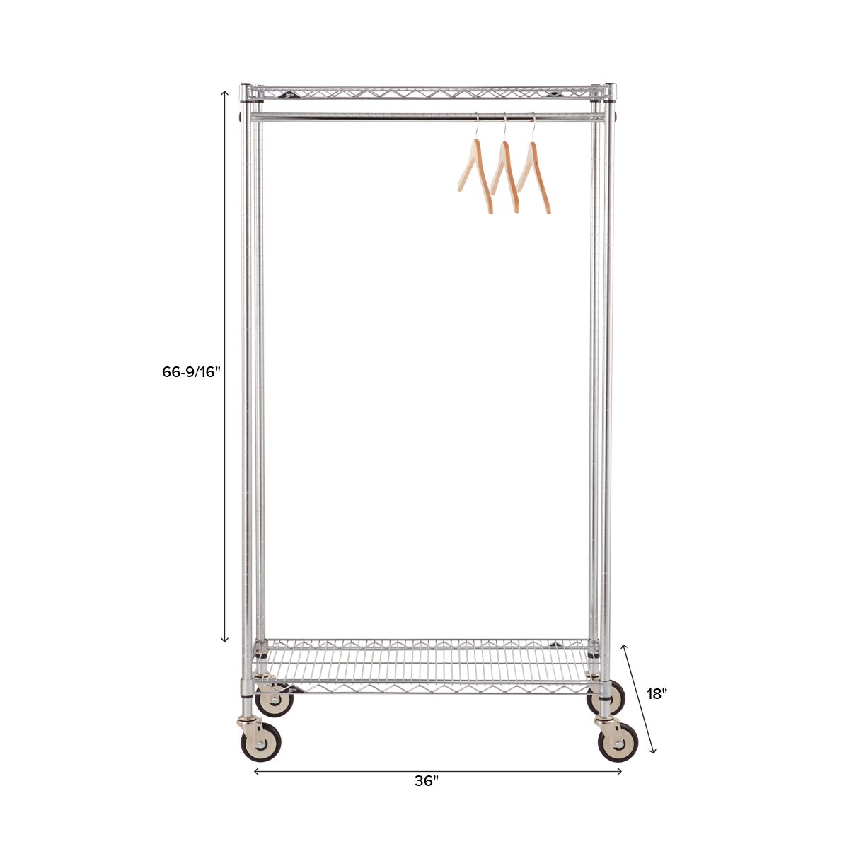 Retired Kit- Metro Commercial Industrial Clothes Rack
