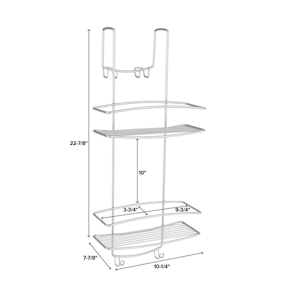 Over the Door Shower Caddy The Container Store