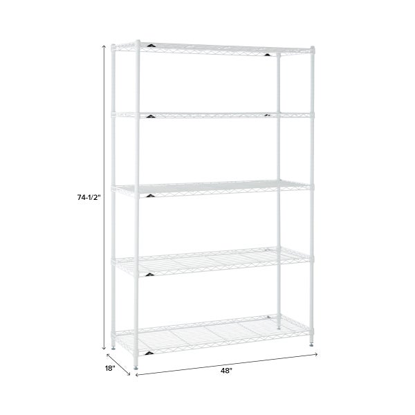 InterMetro 48" Shelving Solution The Container Store