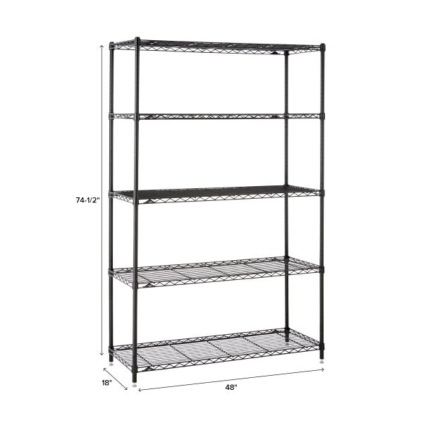 InterMetro 48" Shelving Solution The Container Store