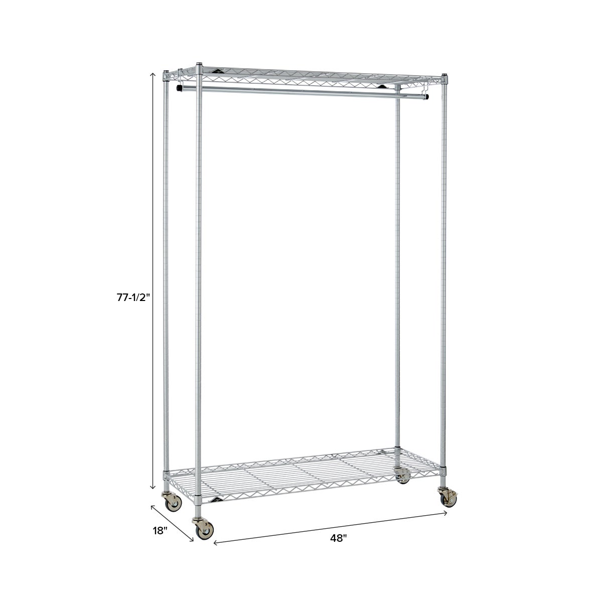 InterMetro Clothes Rack The Container Store