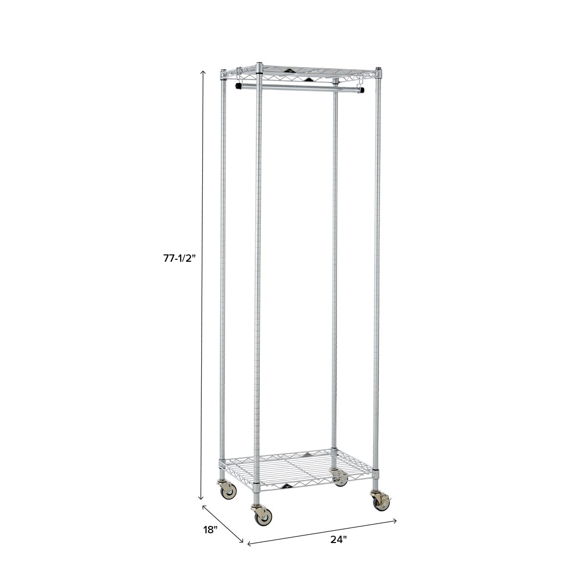 InterMetro Small Clothes Rack