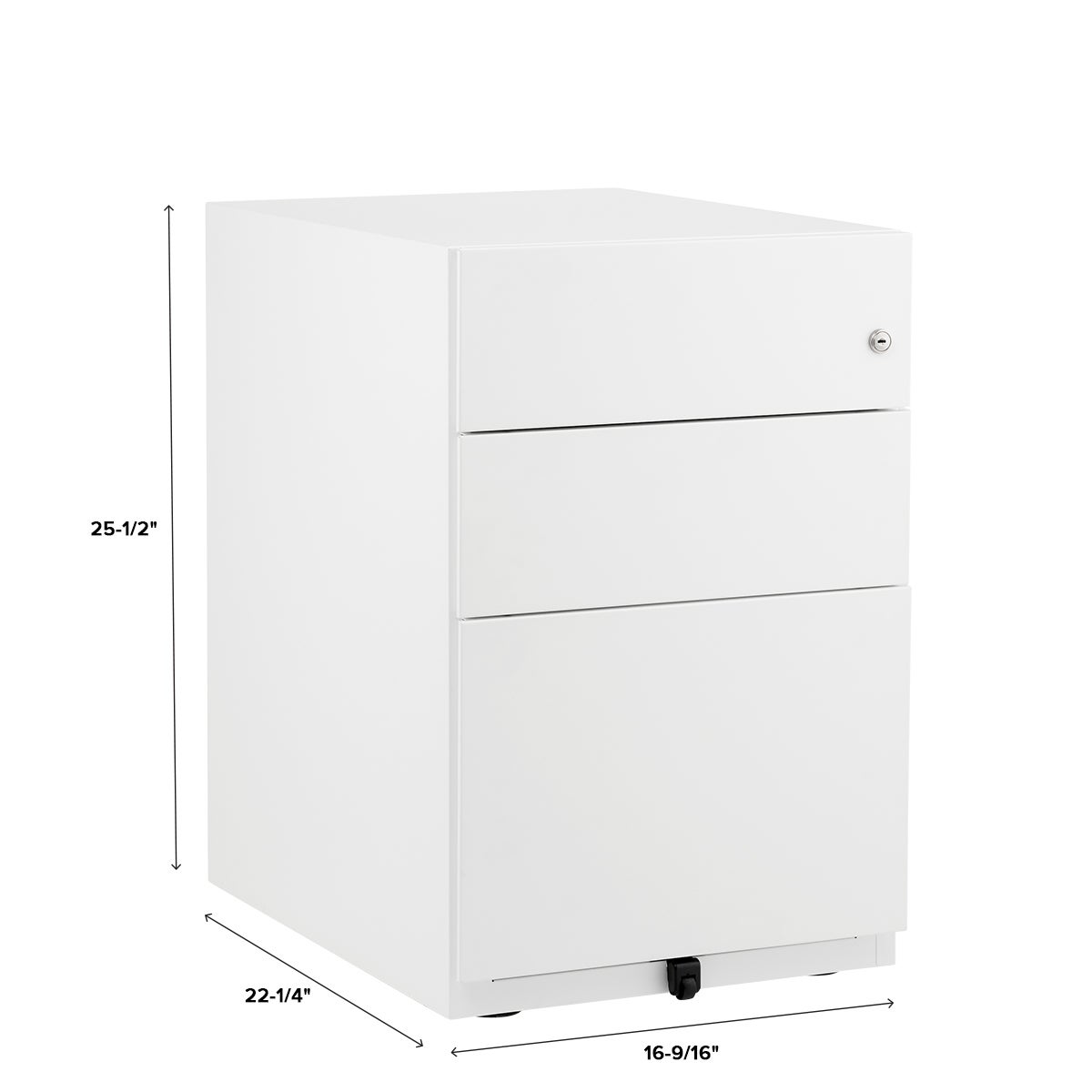 3Drawer Premium Locking Filing The Container Store