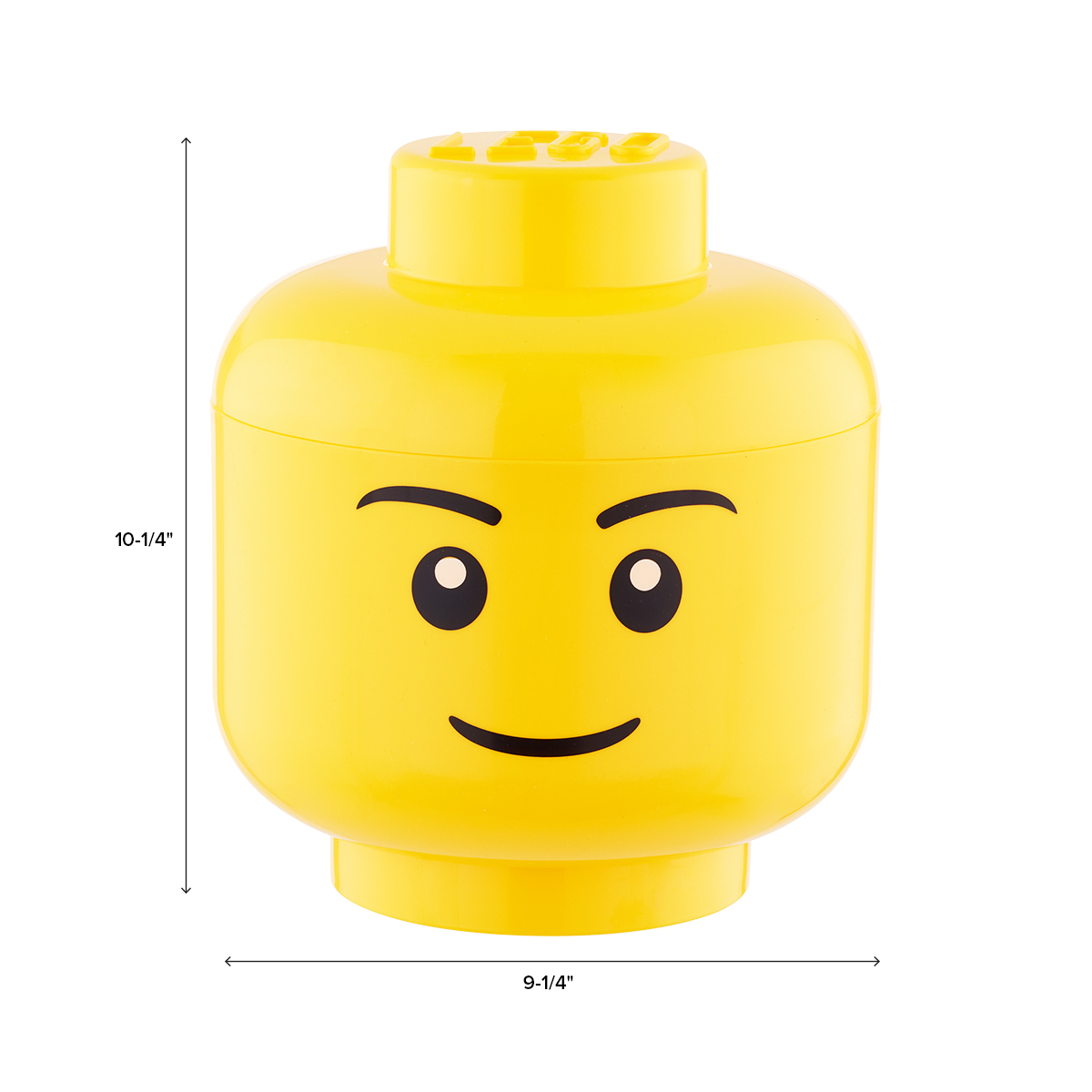 lego head carrying case