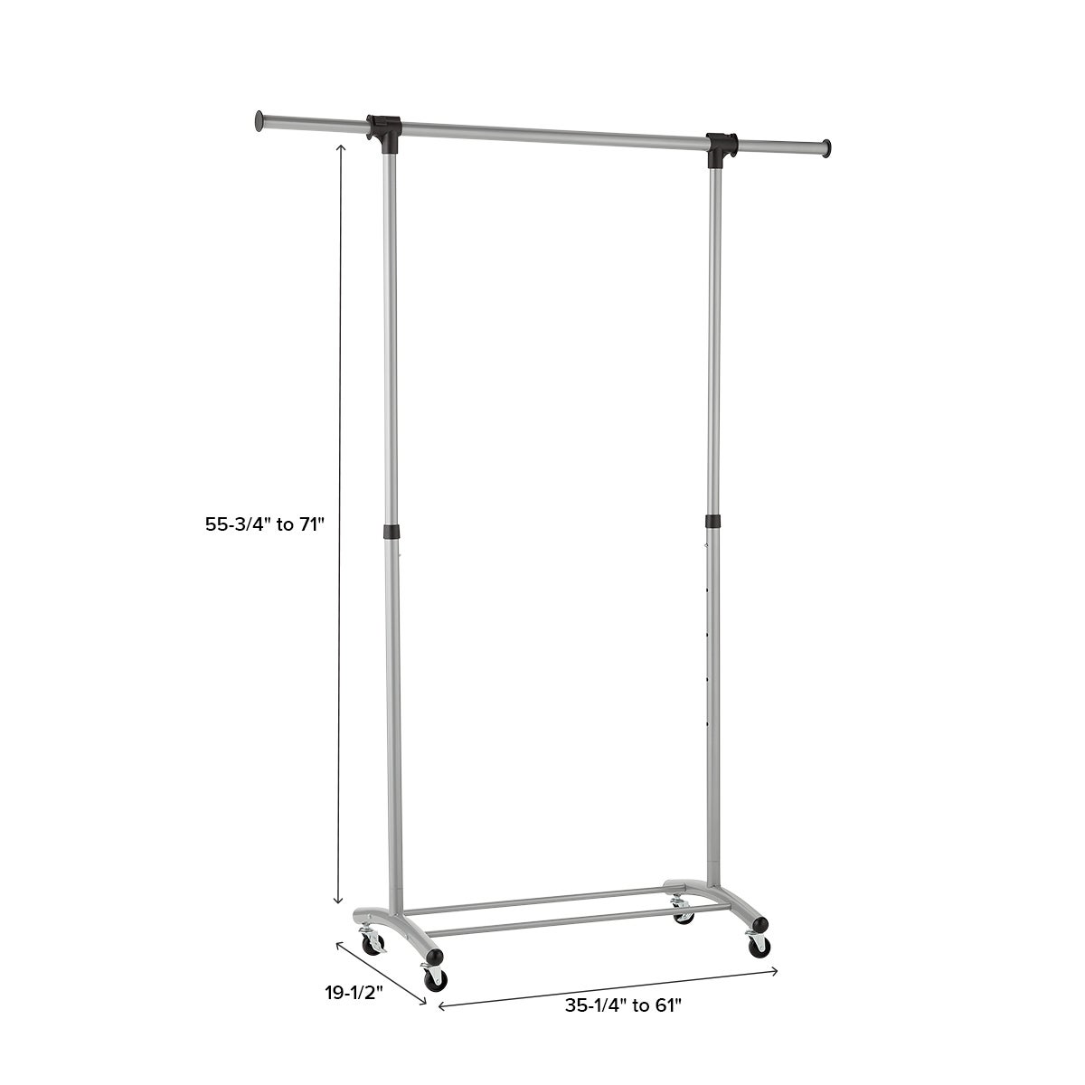 Basic Garment Rack The Container Store