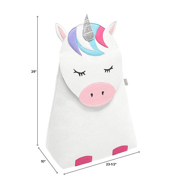 Little Stackers Lola Unicorn Hamper | The Container Store