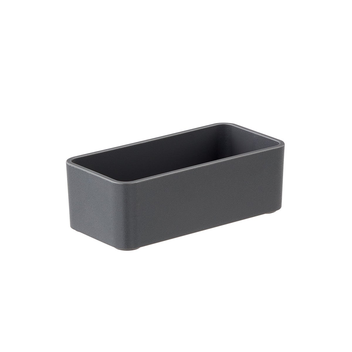 Terra Recycled Plastic Drawer Organizers Charcoal