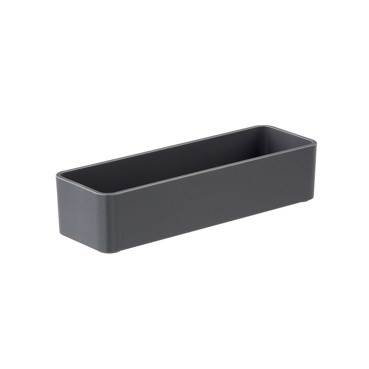 Terra Recycled Plastic Drawer Organizer Charcoal