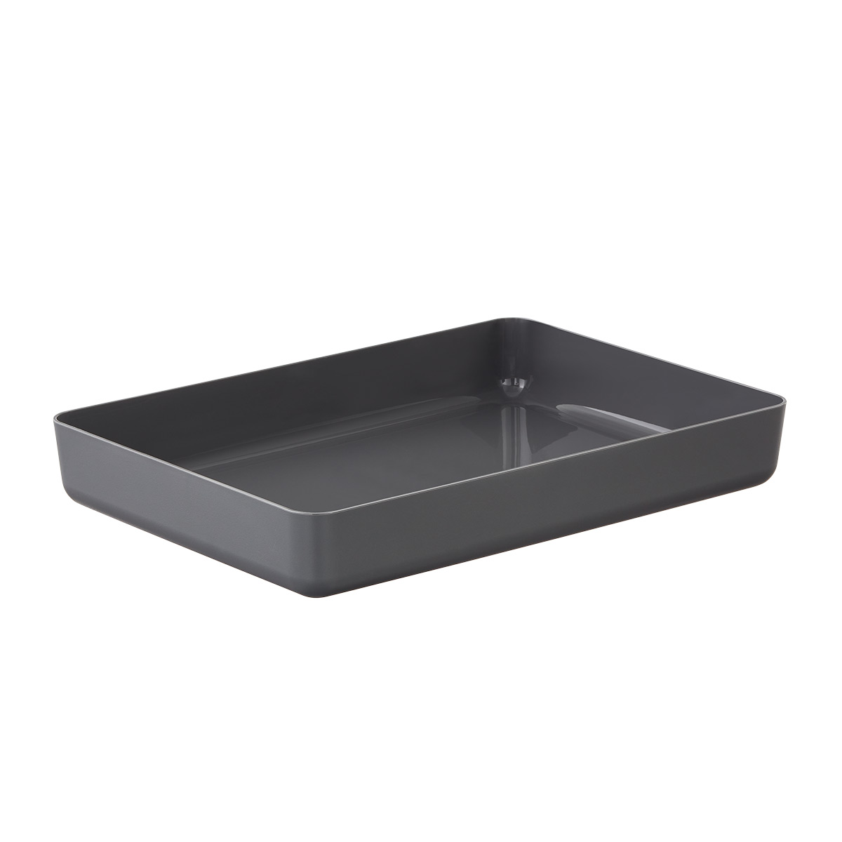 Terra Recycled Plastic Document Box Charcoal