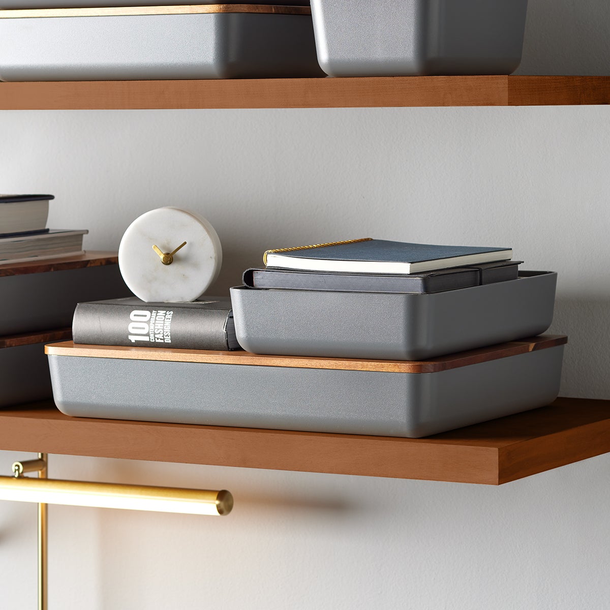 Terra Recycled Plastic Document Box The Container Store