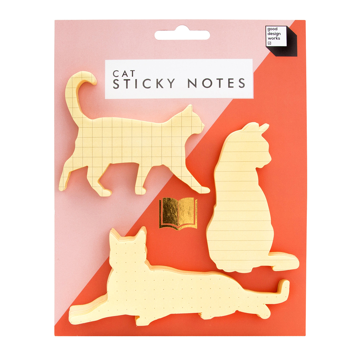 Sticky Notes Cat Pkg/270