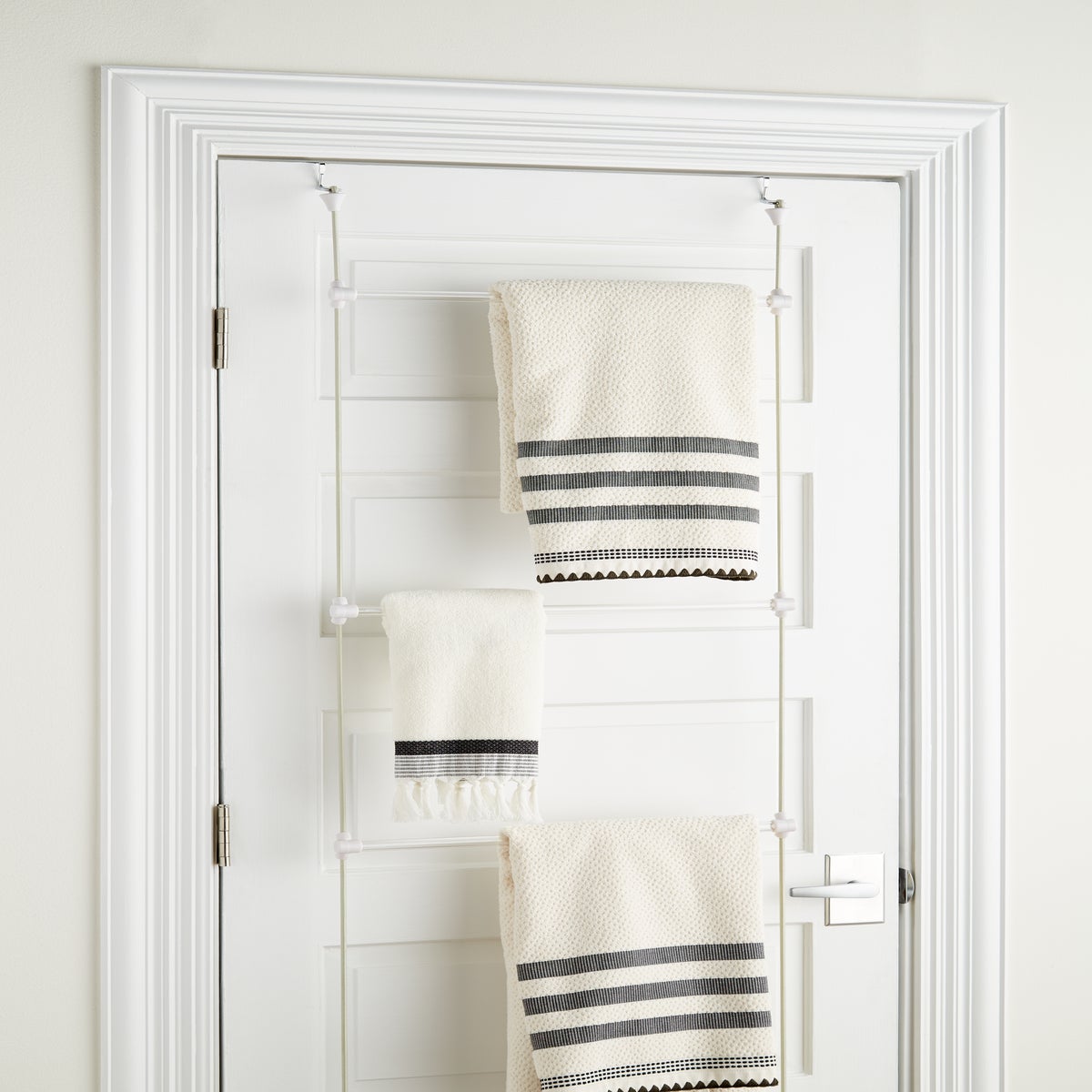 Umbra Bungee Over the Door Towel Rack The Container Store