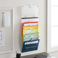 The Container Store 6-Pocket Cascading Letter File Wall Organizer | The ...