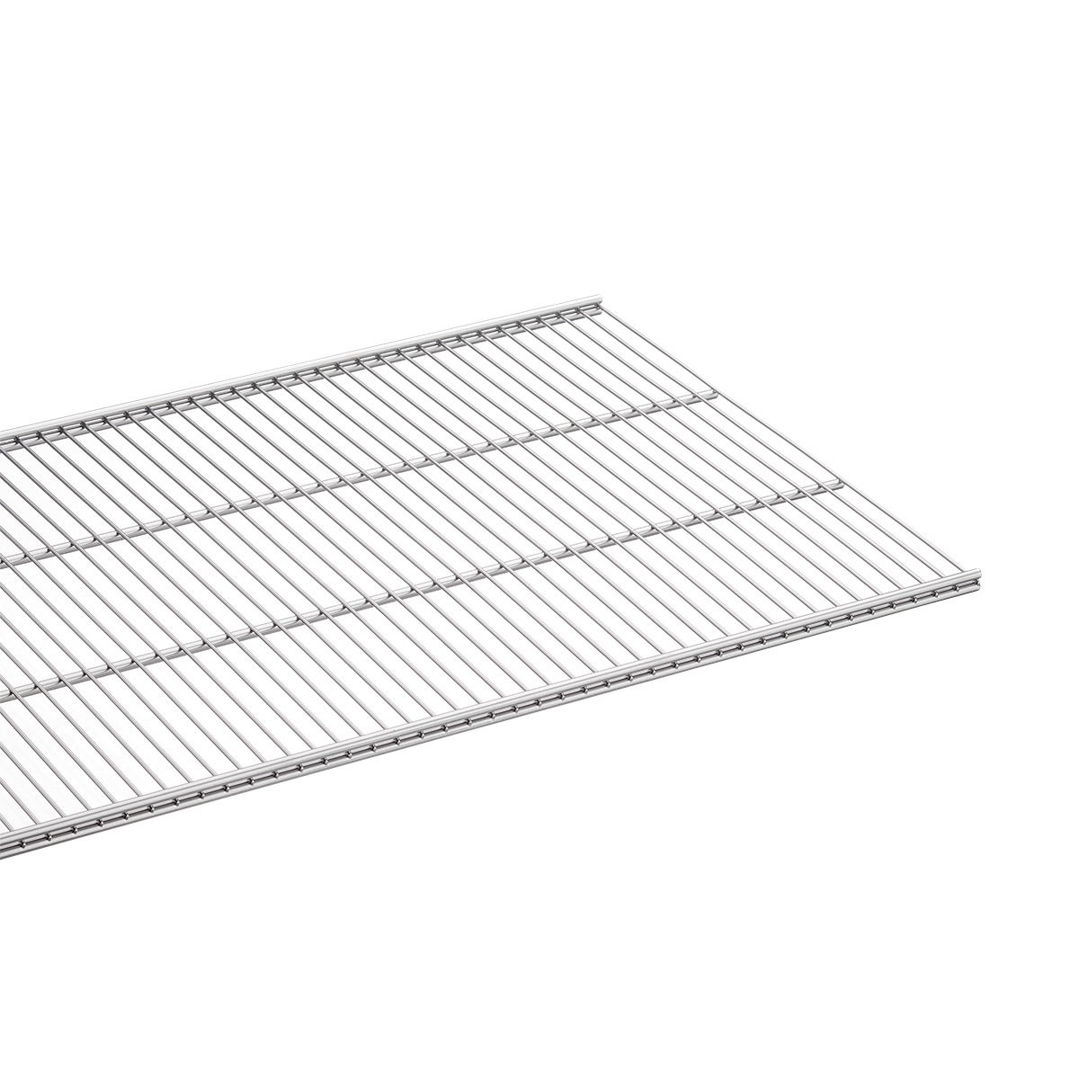 16" x 2' Elfa Ventilated Shelf Platinum
