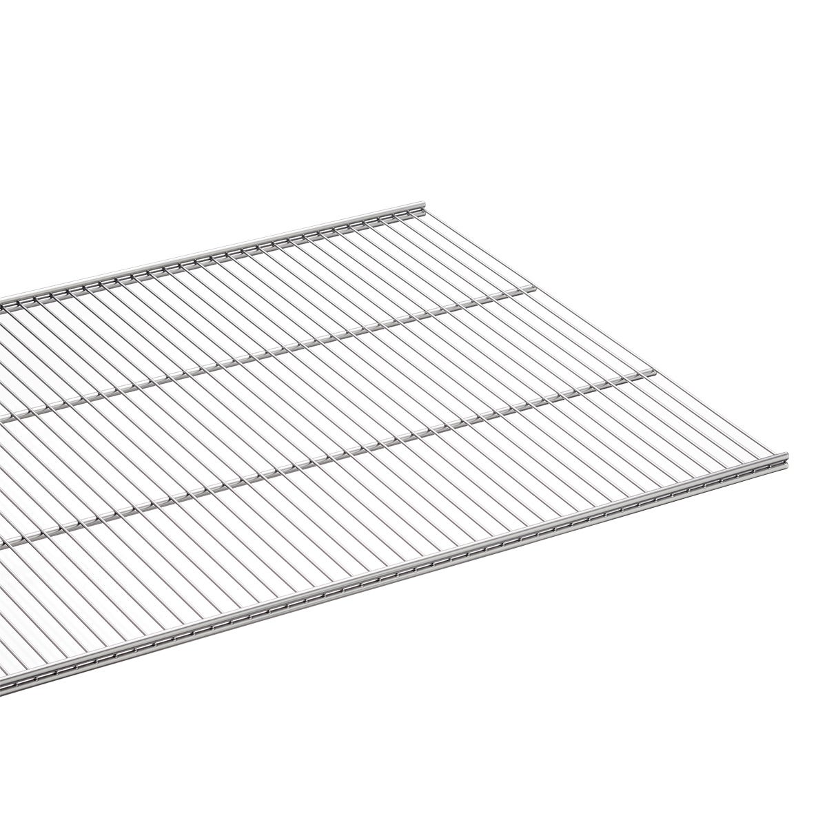 20" x 3' Elfa Ventilated Shelf Platinum