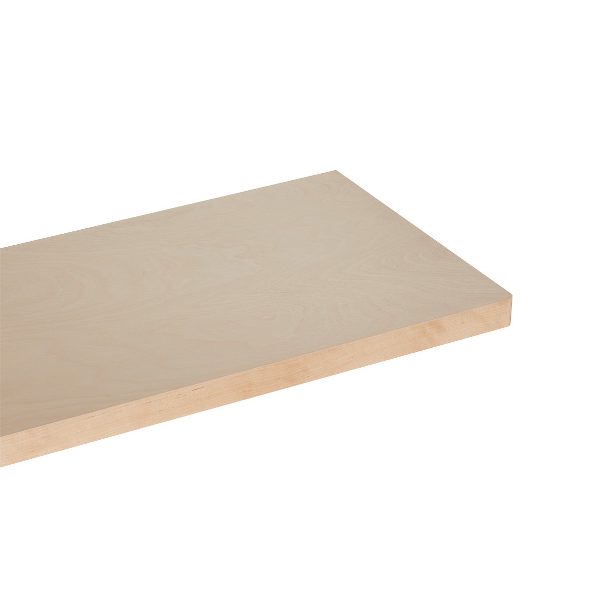 12" x 18" x 1-1/4" h Elfa Decor Décor Shelf Birch