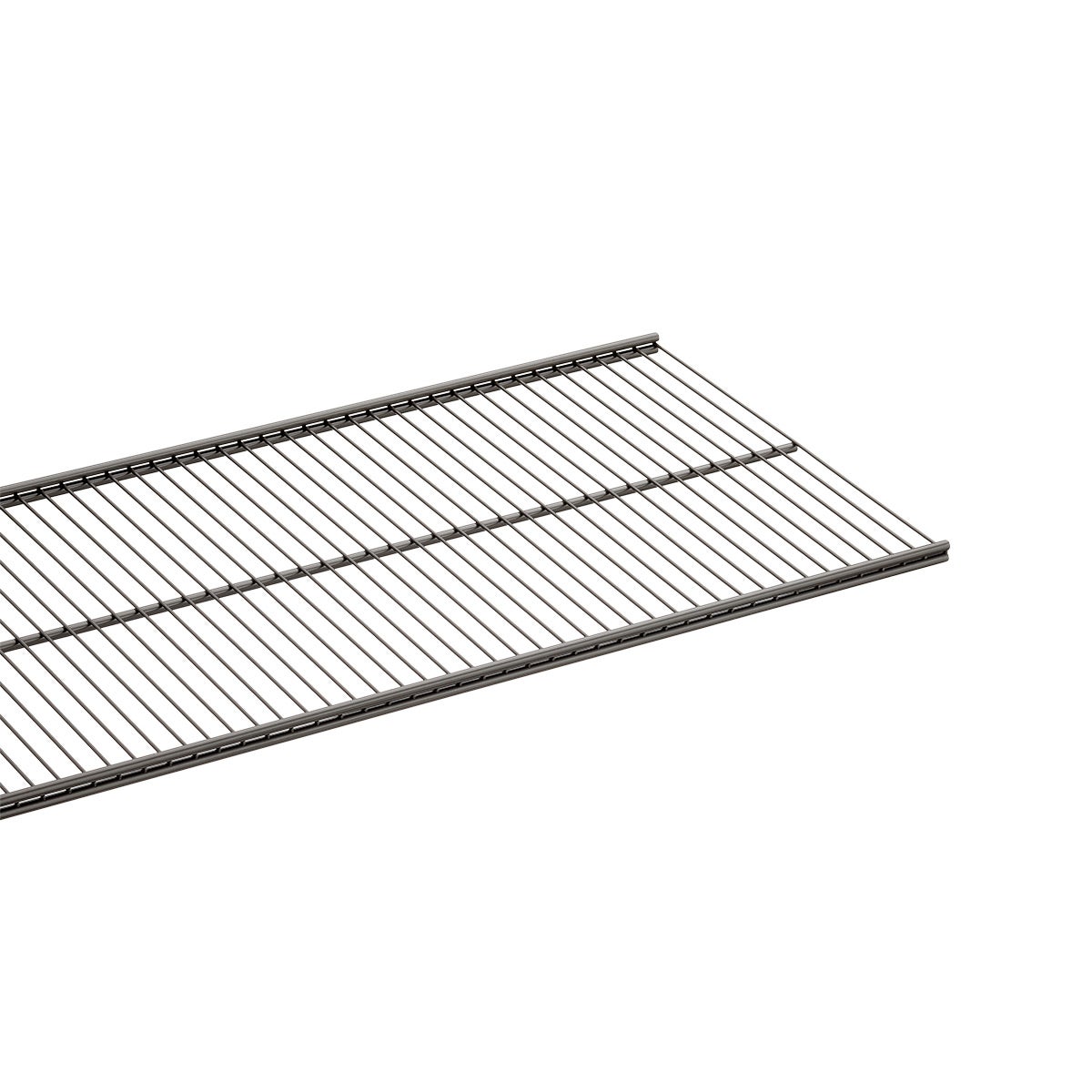 Graphite Elfa Ventilated Wire Shelves The Container Store