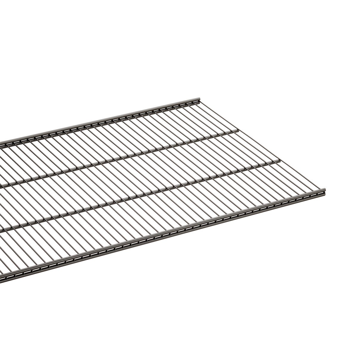 Graphite Elfa Ventilated Wire Shelves The Container Store