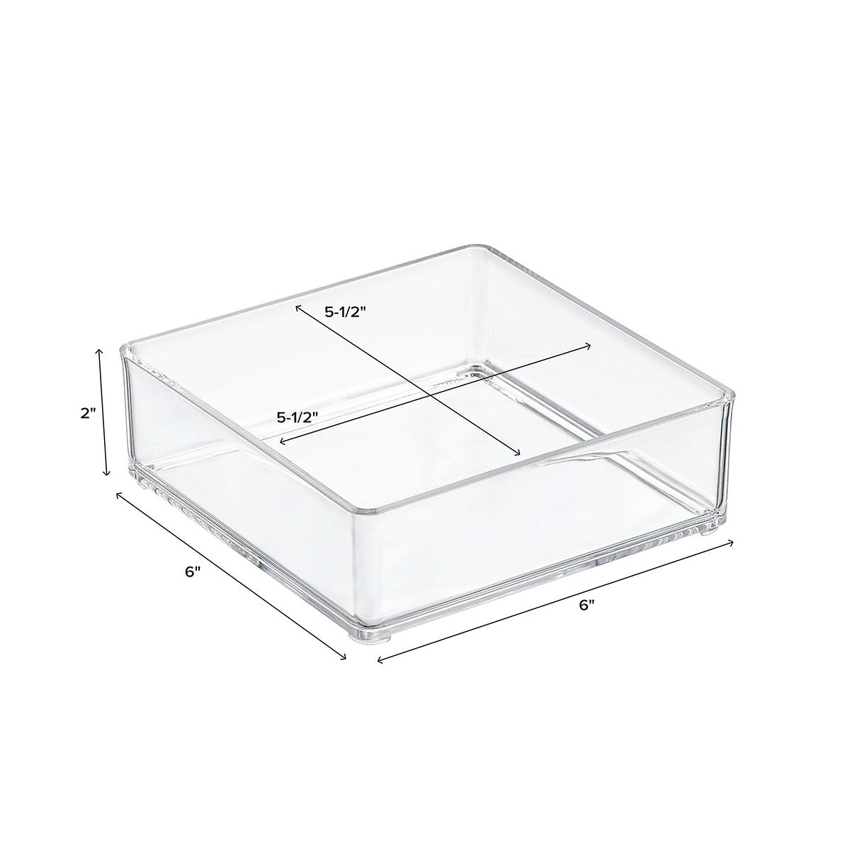 Acrylic Stackable Drawer Organizers | The Container Store