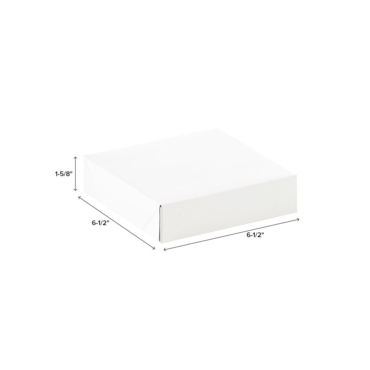 White 2-Piece Square Gift Boxes