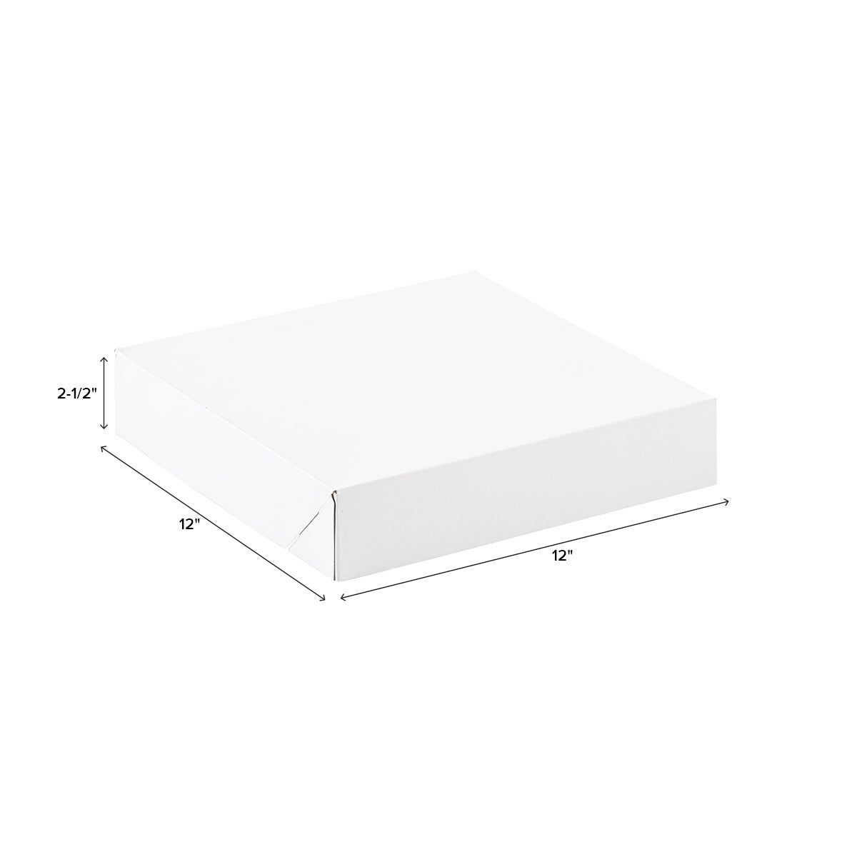 White 2-Piece Square Gift Boxes
