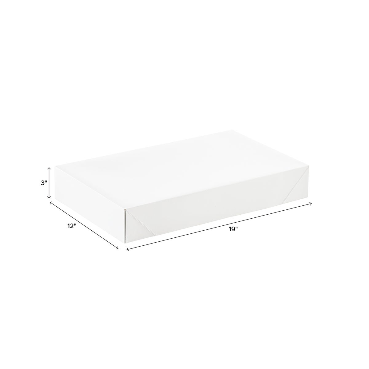 White 2-Piece Square Gift Boxes
