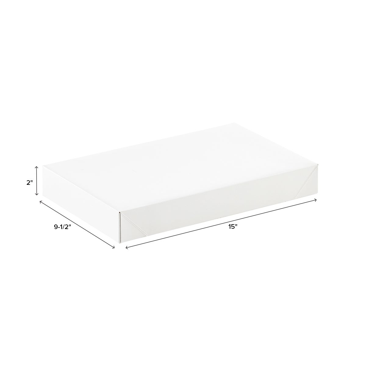 White 2Piece Square Gift Boxes The Container Store