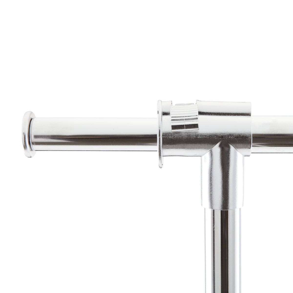 Double Hang Chrome Garment Rack The Container Store