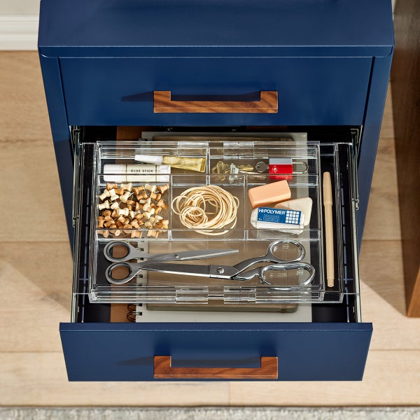 Expanding Acrylic Drawer Organizer The Container Store
