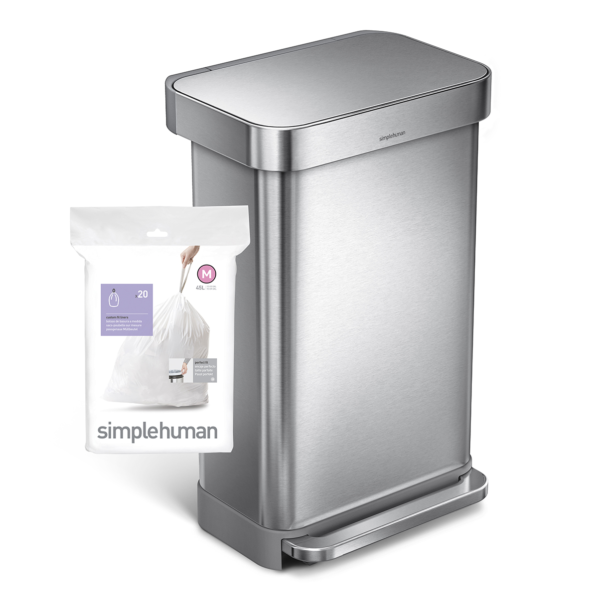 Simplehuman Trash Bags The Container Store   10066004 5 