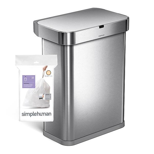 simplehuman Trash Bags | The Container Store