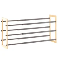 3-Tier Grippy Shoe Rack