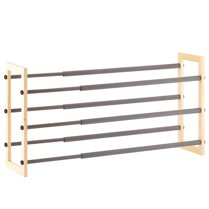 3-Tier Grippy Shoe Rack