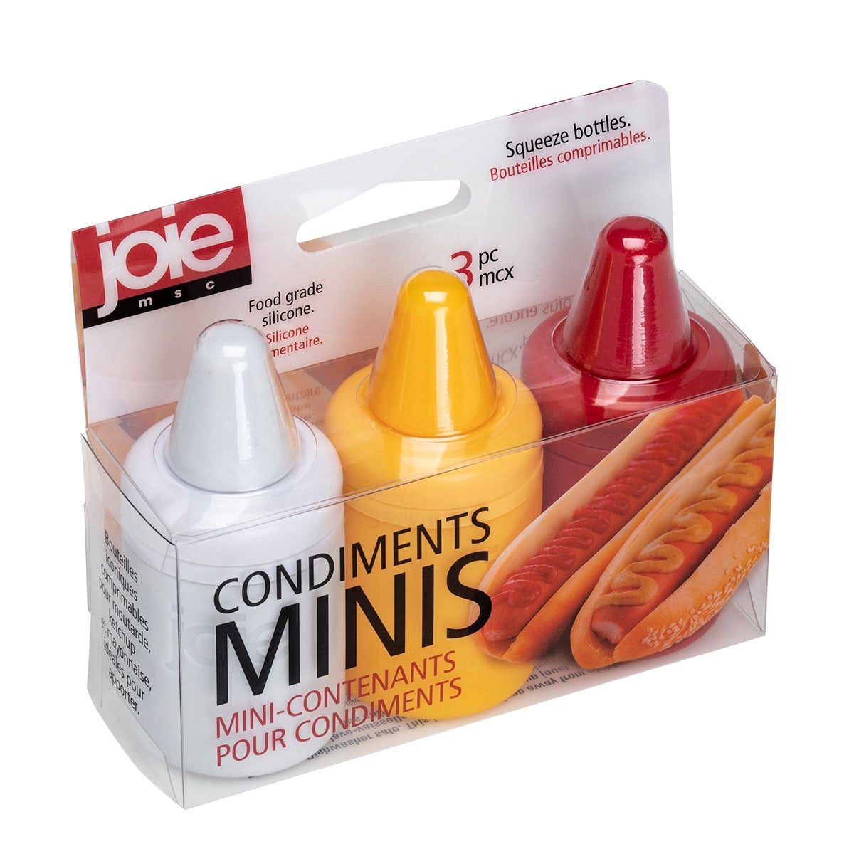 Mini Refillable Condiment Bottles Pkg/3 The Container Store