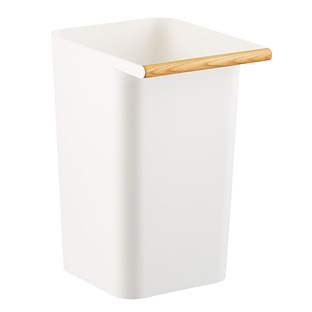 Yamazaki Home Como Trash Can - White