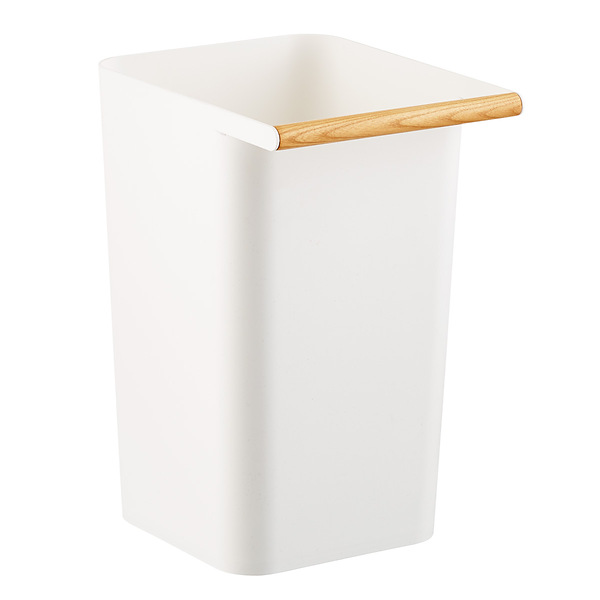 Yamazaki Home Como Trash Can - White